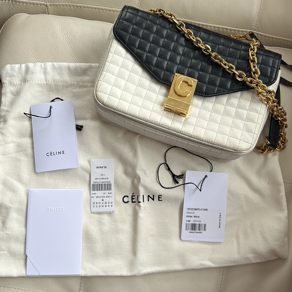 Celine Medium leather chain bag - Picture 2 of 9